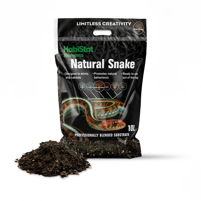 HabiStat Natural Snake Substrate (Bioactive & Naturalistic Blend)