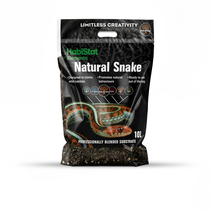 HabiStat Natural Snake Substrate (Bioactive & Naturalistic Blend)