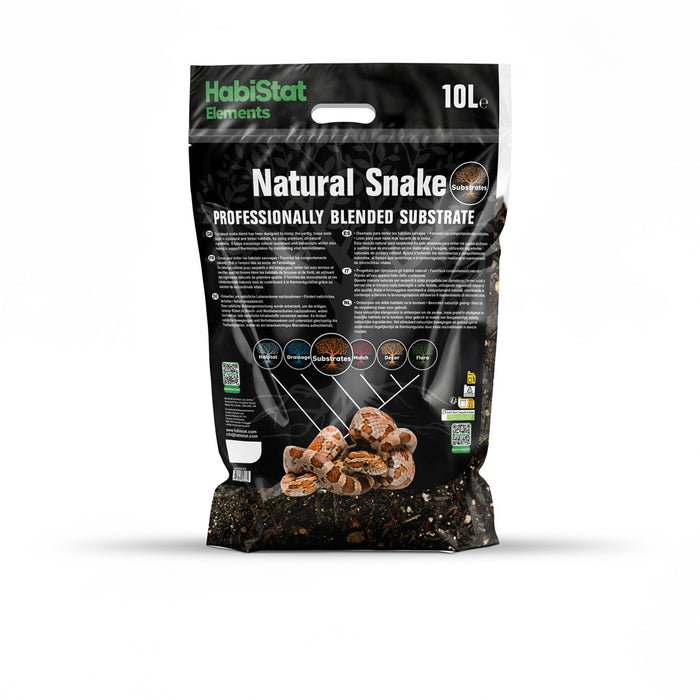 HabiStat Natural Snake Substrate (Bioactive & Naturalistic Blend)