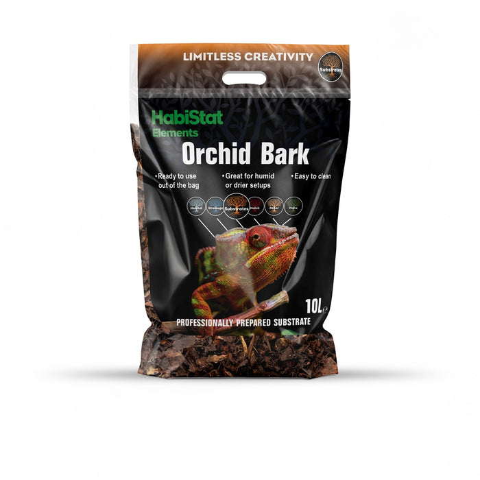 HabiStat Orchid Bark Reptile Substrate (Natural Bark Chips)