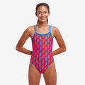 Hot Volt Girl's Single Strap One Piece