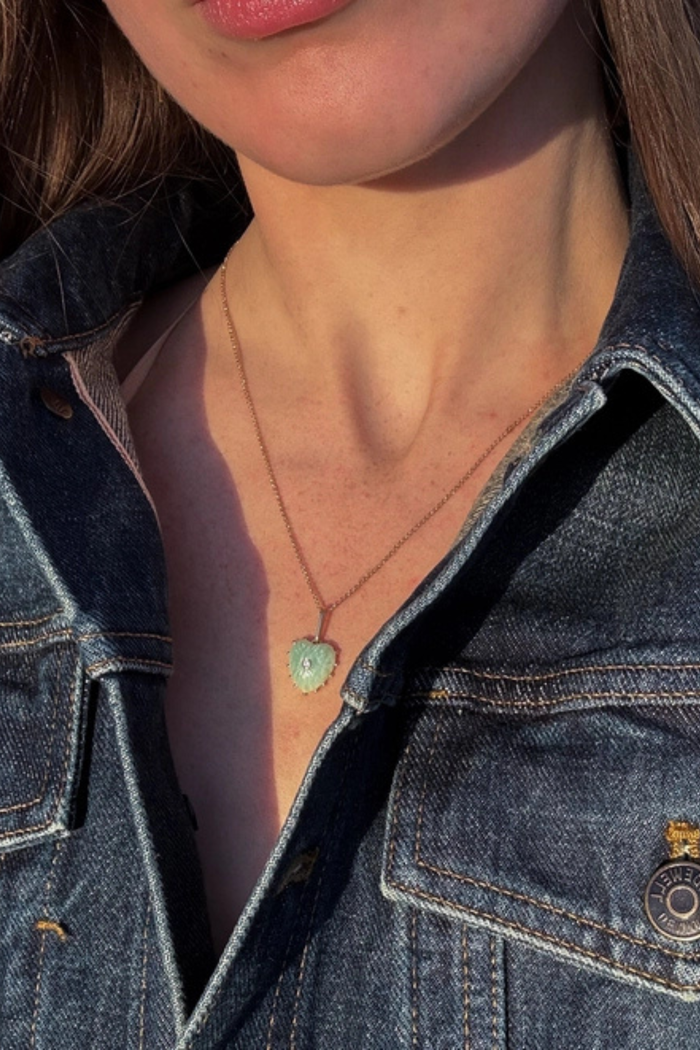 Isabel Amazonite Charm