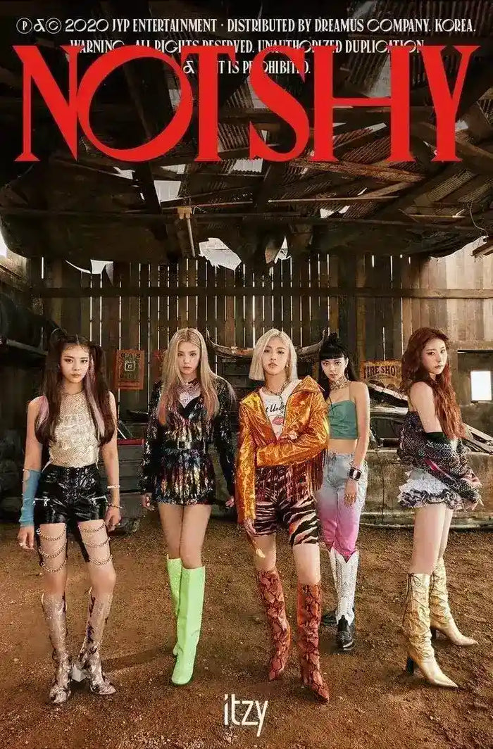 ITZY - [Not Shy] 3rd Mini Album - Oppa Store