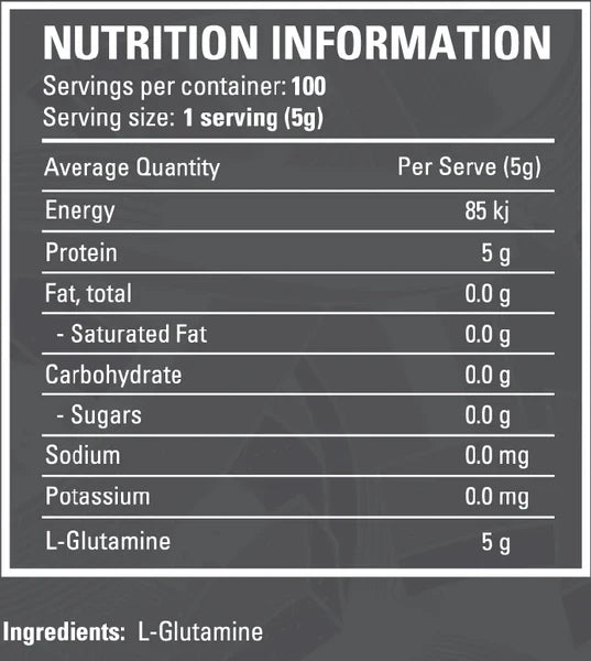 L Glutamine by Legit Supps