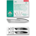 Lame bisturi monouso sterili Heinz Herenz Carbon Steel n.18 (conf. 100 pz.)