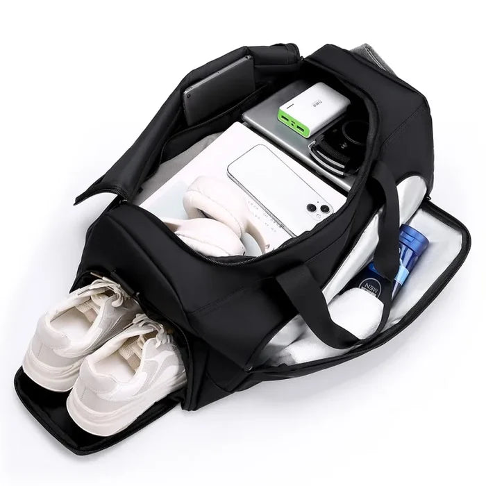 Large Capacity Duffel with Shoe Compartment