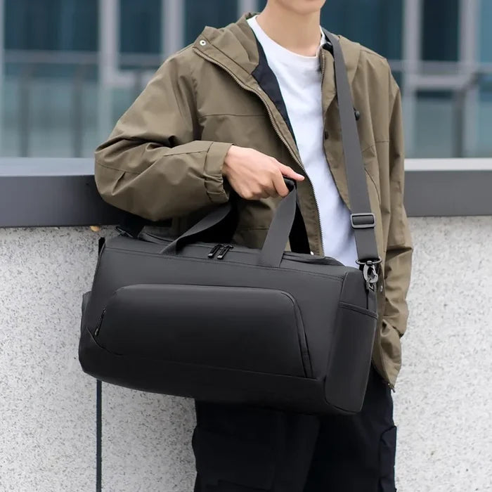 Large Capacity Duffel with Shoe Compartment