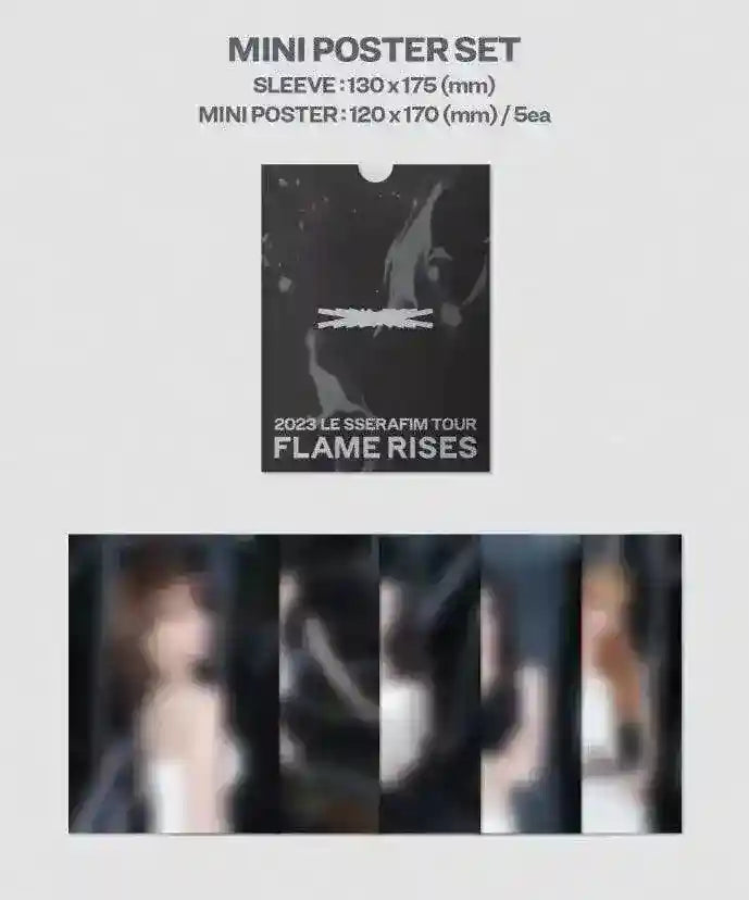 Le Sserafim - Flame Rises - 2023 Le Sserafim Tour in Seoul - Digital Code - Oppa Store