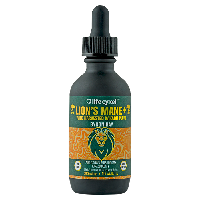 Life cykel lion's mane mushroom supplement by Lifecykel