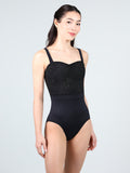Lily of the Valley Pinch Front Thick Strap Leotard
