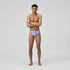 Men's Printed One Brief Kaluna Floral - Arctic Glass