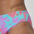 Men's Printed One Brief Kaluna Floral - Arctic Glass