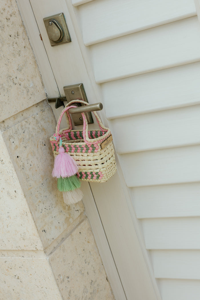 Mini - Palm Net Yatzil in Rose / Garden