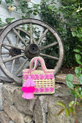 Mini - Palm Net Yatzil In Rose / Lavender