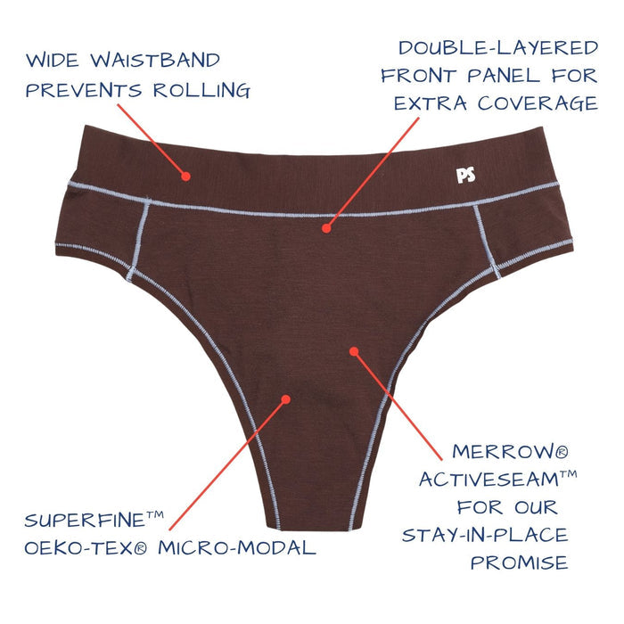 Natural Fiber Thong