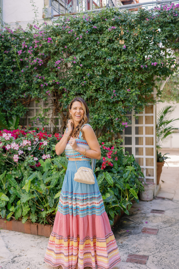 Natural Raffia Clutch