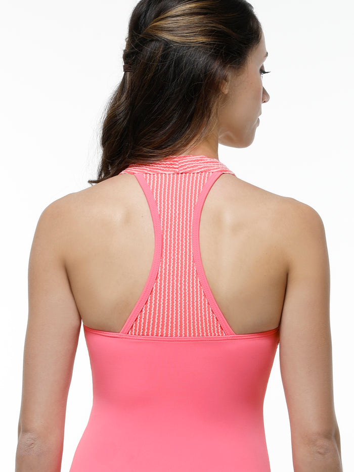 Ocean Drive Racerback Halter Leotard