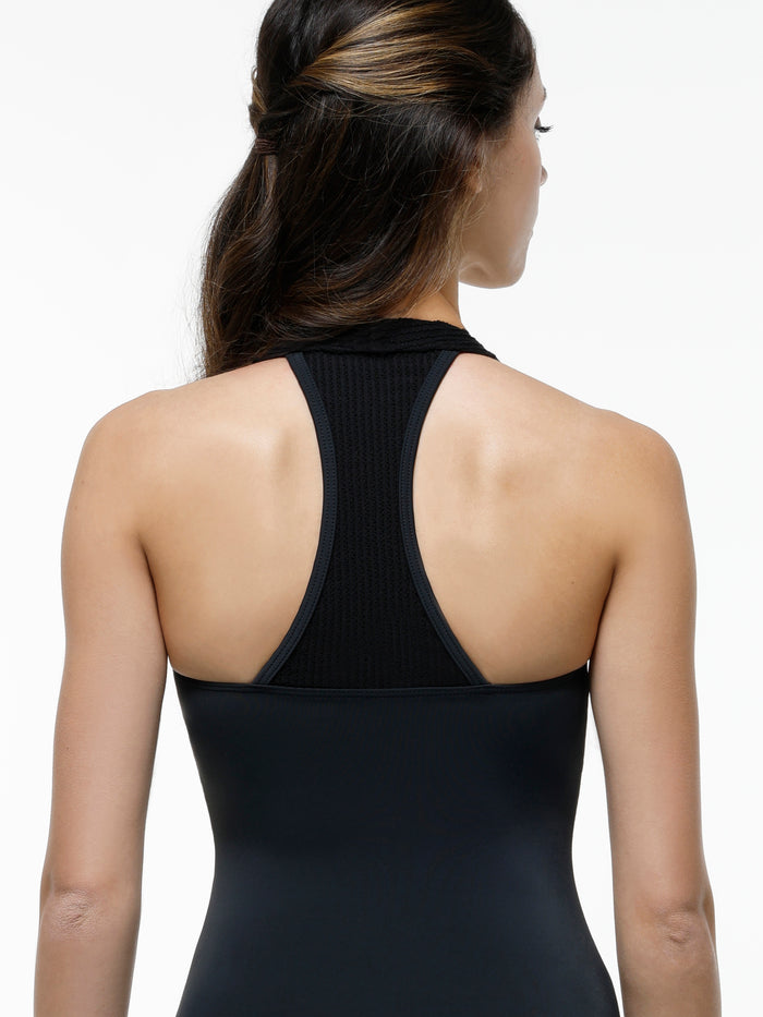 Ocean Drive Racerback Halter Leotard