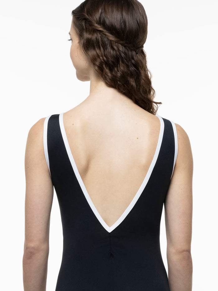 Oxford Empire Bateau Neck Leotard