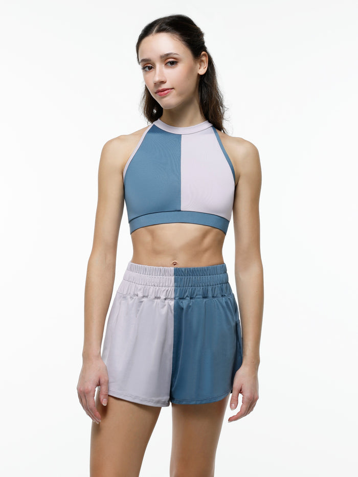 Oxford High Waist Lounge Short