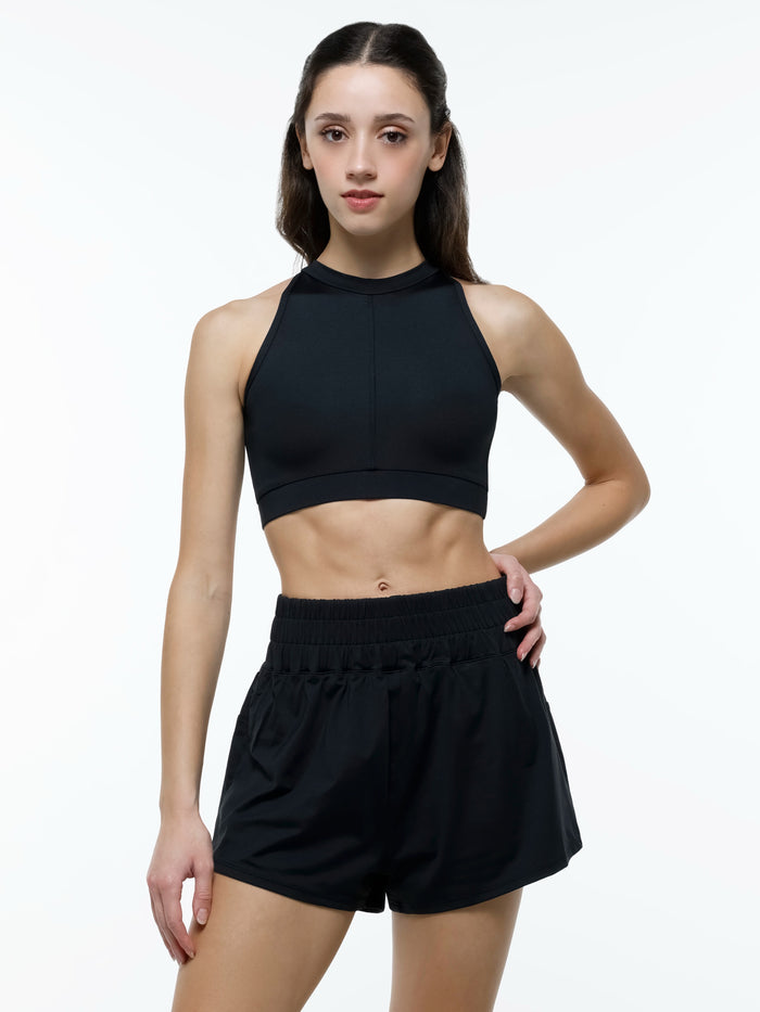 Oxford High Waist Lounge Short