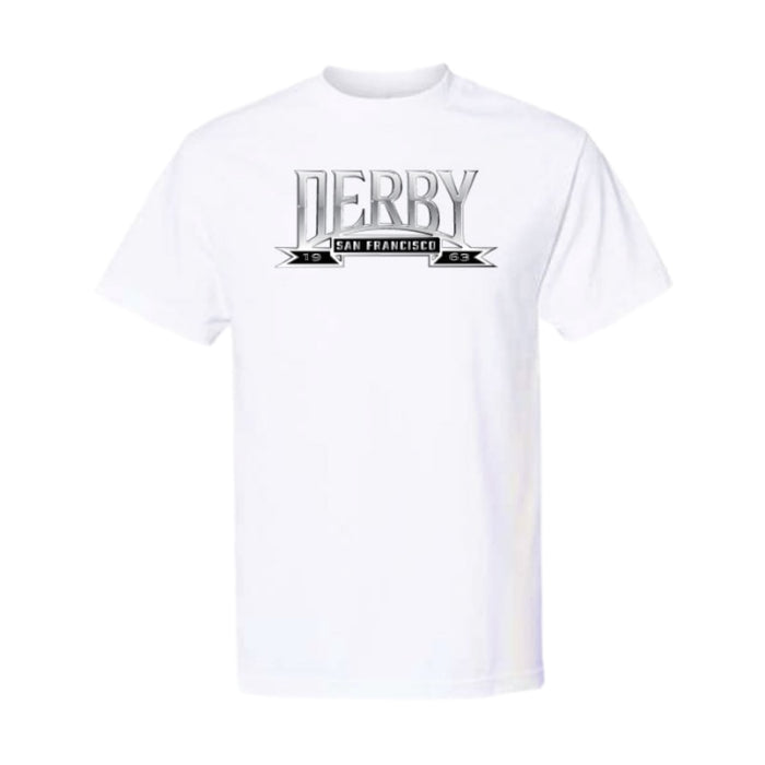 derby plaque white shirt