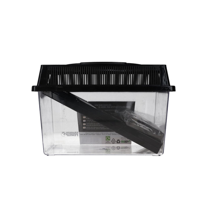 ProRep Cricket Keeper Large rear view showing ventilation and removable feeder tubes