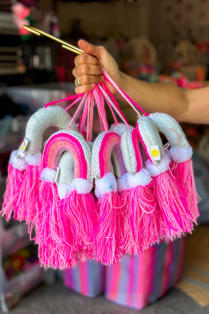 Rainbow Pom