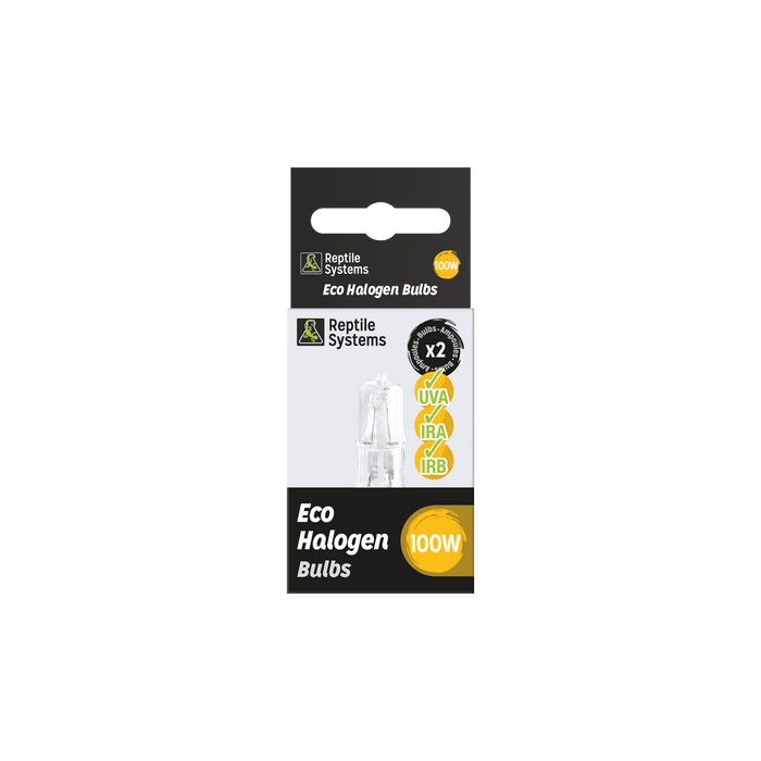 Reptile Systems Eco Halogen Replacement Lamps (Pack of 2)