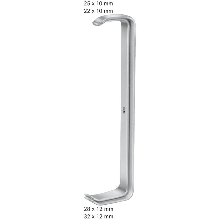 Retrattore Aesculap Farabeuf - 25x10/32x12mm 22x10/28x12mm