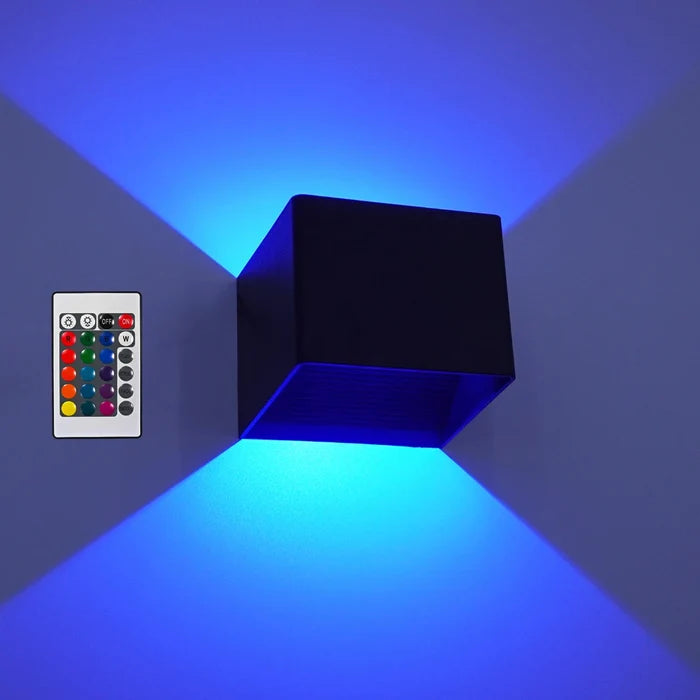 RGB Remote Control LED Wall Light