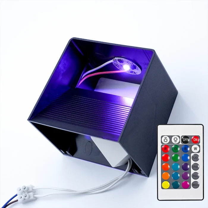 RGB Remote Control LED Wall Light