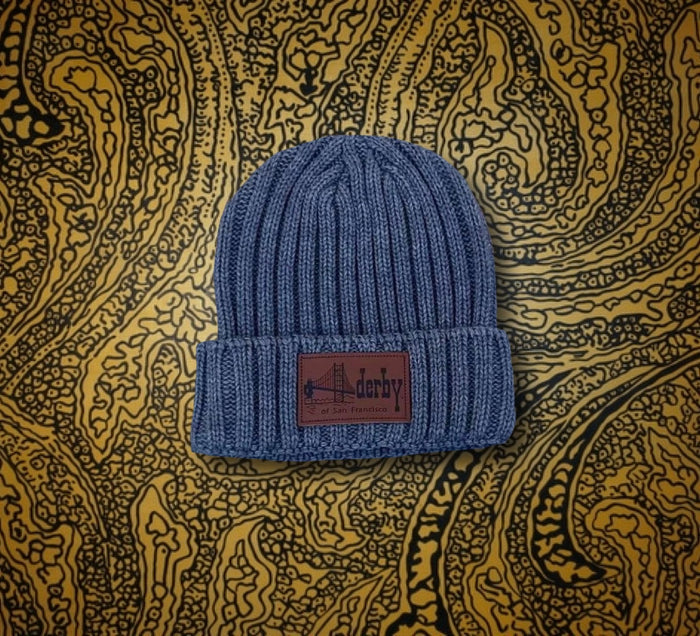 Ribbed Beanie Grey