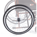 Ruota posteriore in PU Ø 60 cm CPR413 per carrozzine MORETTI Start (singola)