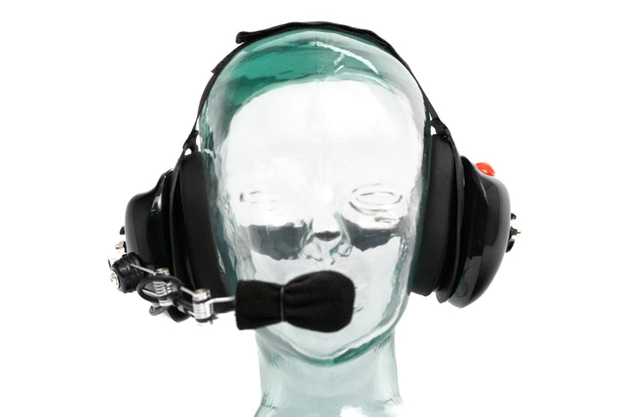 SCC-101 Behind-The-Head Single Radio Racing Headset - view 3