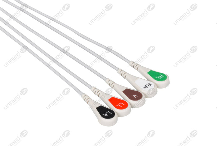 Set ECG 5 derivazioni x Mindray bottoncino MR5-90S-I
