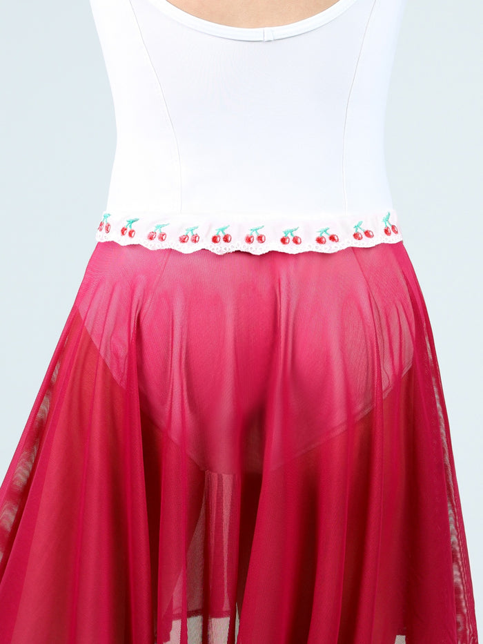 Shirley Temple Midi Length Mesh Child Size Skirt