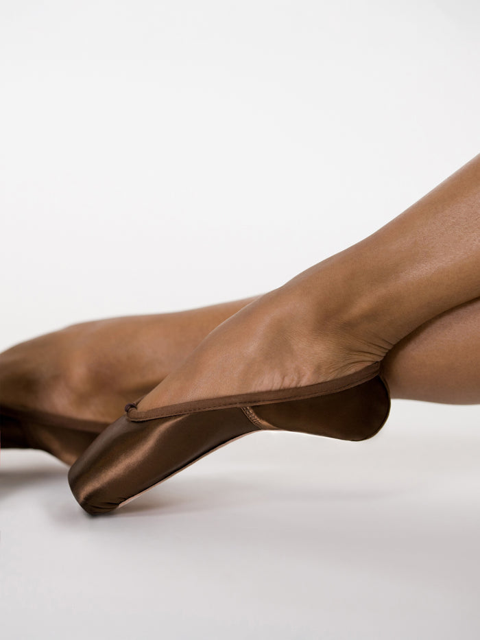Stellar Brown Pointe Shoe | Light Insole