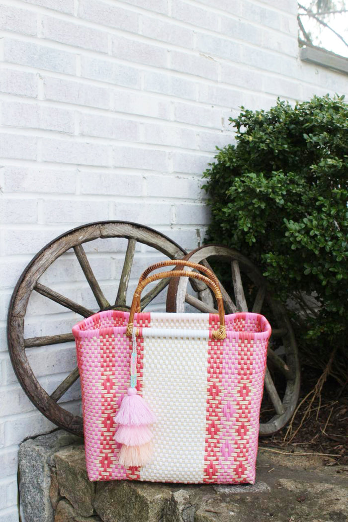 Sunrise Peach Citron Tote