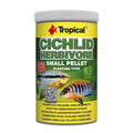 Tropical Cichlid Herbivore Small Pellet 360g packaging