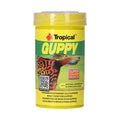 Tropical Guppy fish food packaging