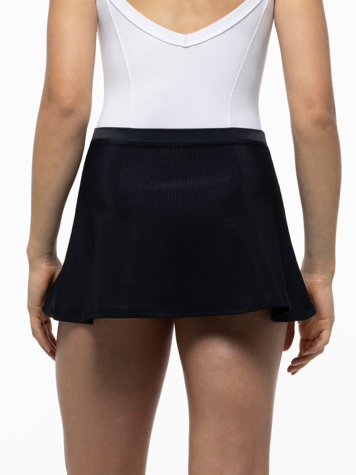 Wall Street Pull-on Split Hem Skirt