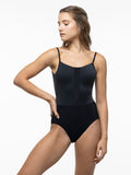 Wall Street Ribbed Trunk Camisole Leotard