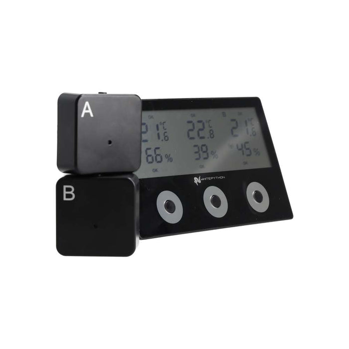 White Python Wireless Tri-Sense Thermo/Hygro