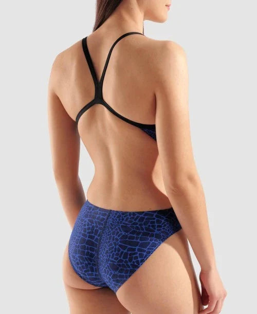 Women's Swimsuit arena Snakeskin Challenge Back