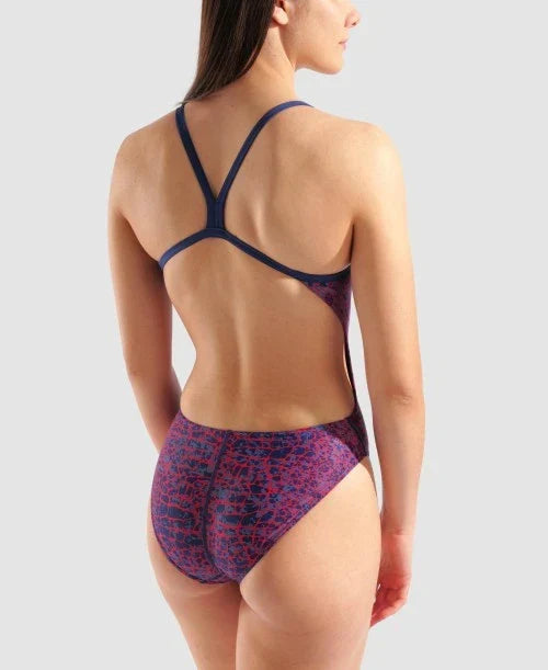 Women's Swimsuit arena Snakeskin Challenge Back